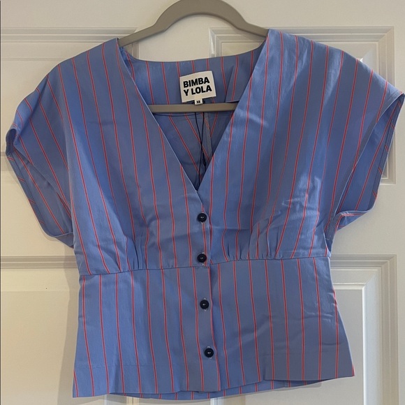 Bimba y Lola striped shirt size XS - Picture 5 of 7
